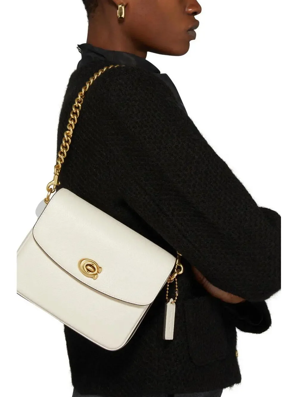 Coach PBL Cassie Chalk Leather Crossbody Bag - Picture 8 of 8